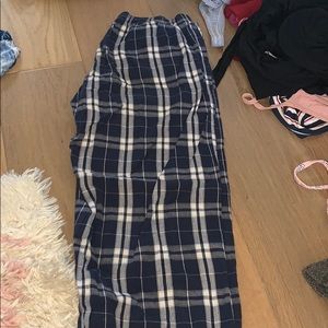 Cute flannel pajama bottoms never worn